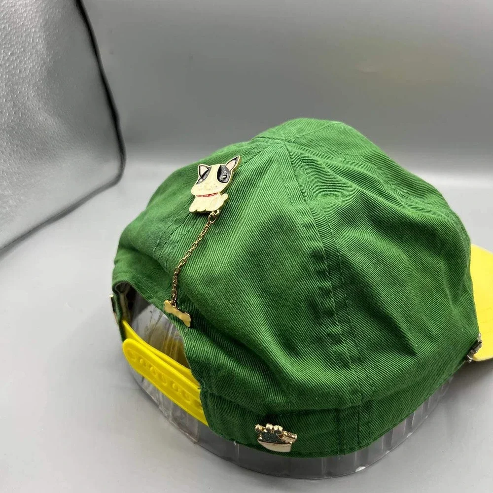 John Deere Hat Youth Green Yellow‎ Snap Back Cap with Pins